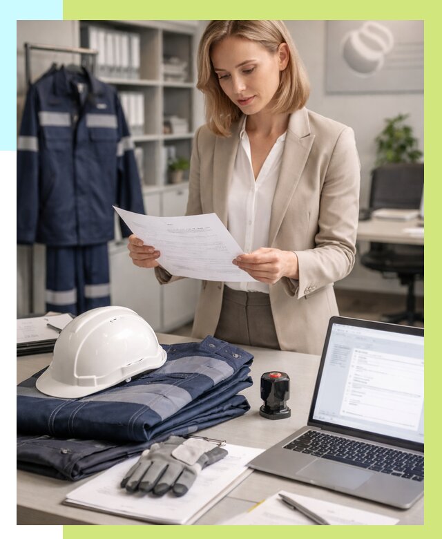 Сертификация спецодежды в Кохме от 7272 р. | Алешин-Кхм