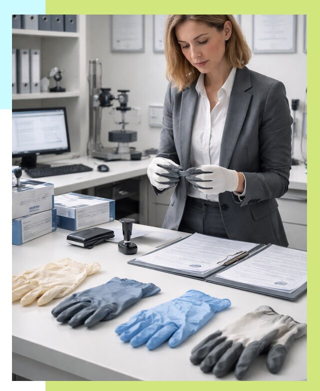 Сертификация перчаток в Кохме от 8830 р. | Алешин-Кхм