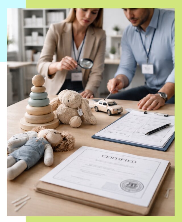 Сертификация игрушек в Кохме от 12466 р. | Алешин-Кхм