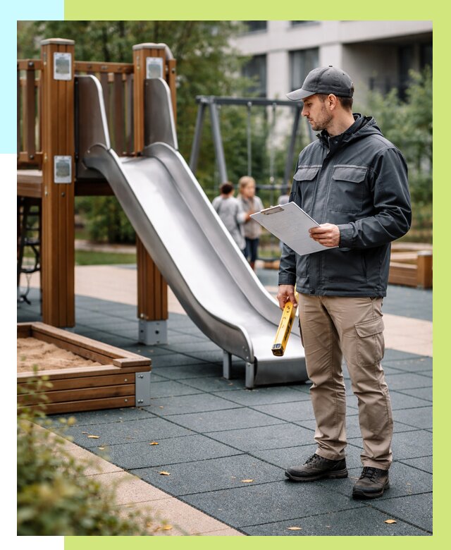 Сертификация детских площадок в Кохме от 25970 р. | Алешин-Кхм