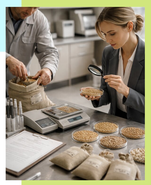 Сертификация зерна в Кохме по цене от 15582 р. | Алешин-Кхм