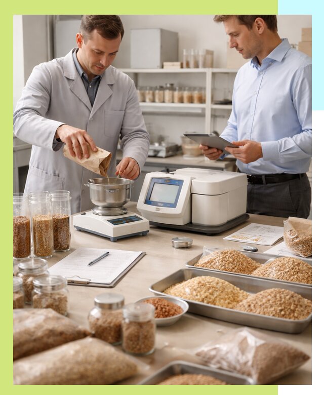 Сертификация зерна и зерновой продукции в Кохме для экспорта