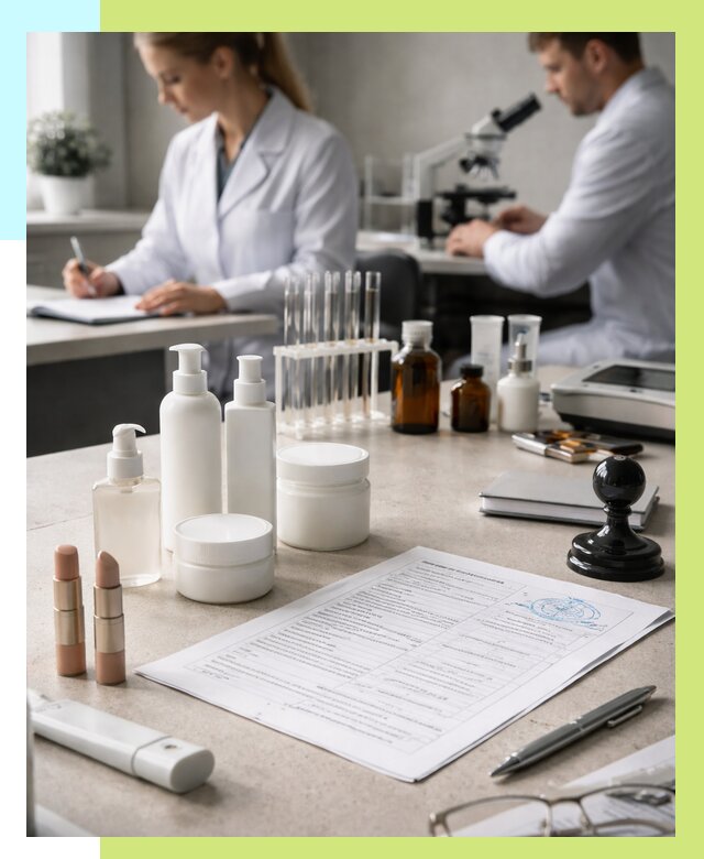 Сертификация косметики в Кохме от 20776 р. - Алешин-Кхм