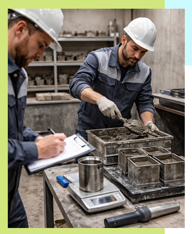 Сертификация качества и соответствия бетона в Кохме