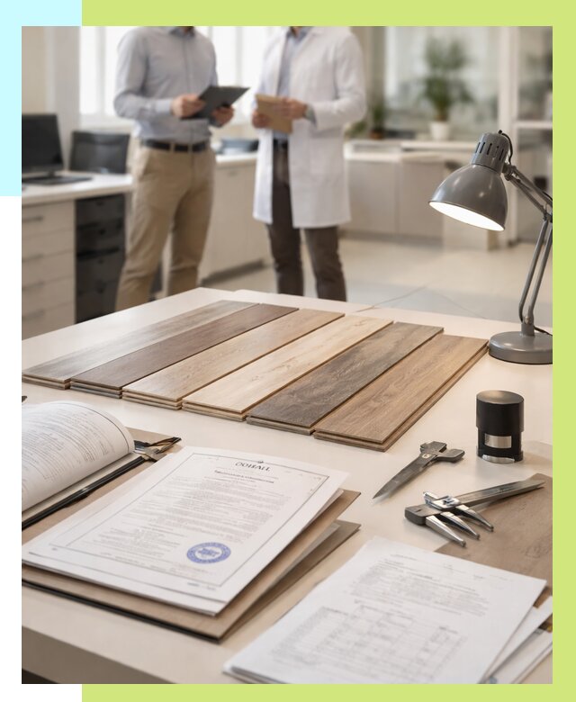 Сертификация ламината в Кохме от 18698 р. под ключ | Алешин-Кхм