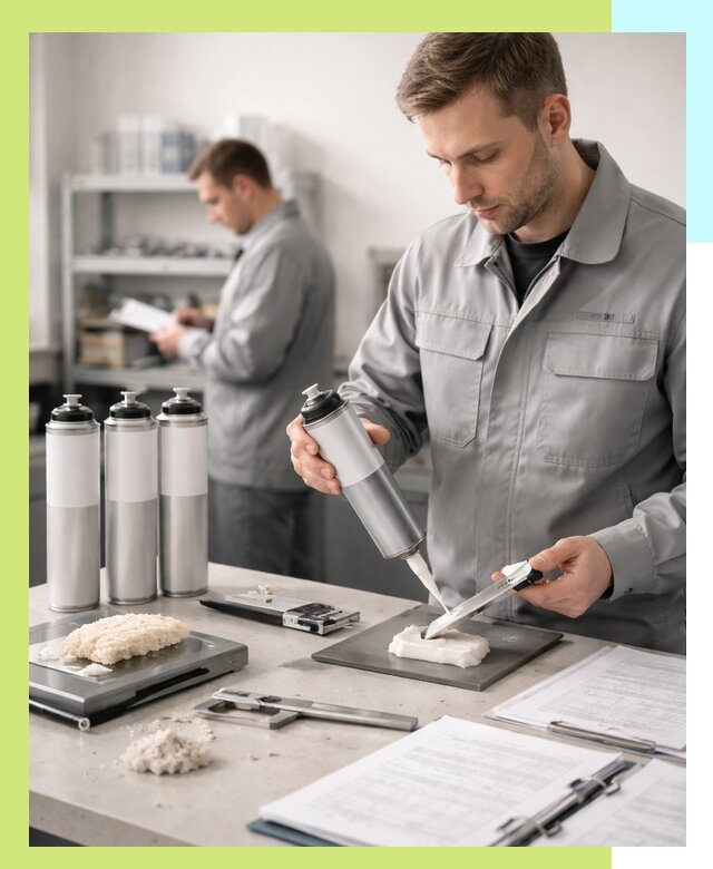 Сертификация монтажной пены и соответствие стандартам в Кохме