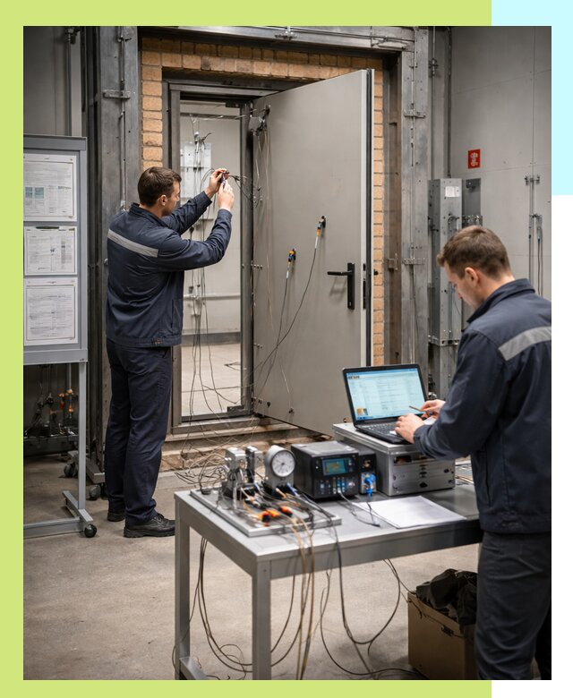 Сертификация противопожарных дверей в Кохме по ГОСТ и ТР