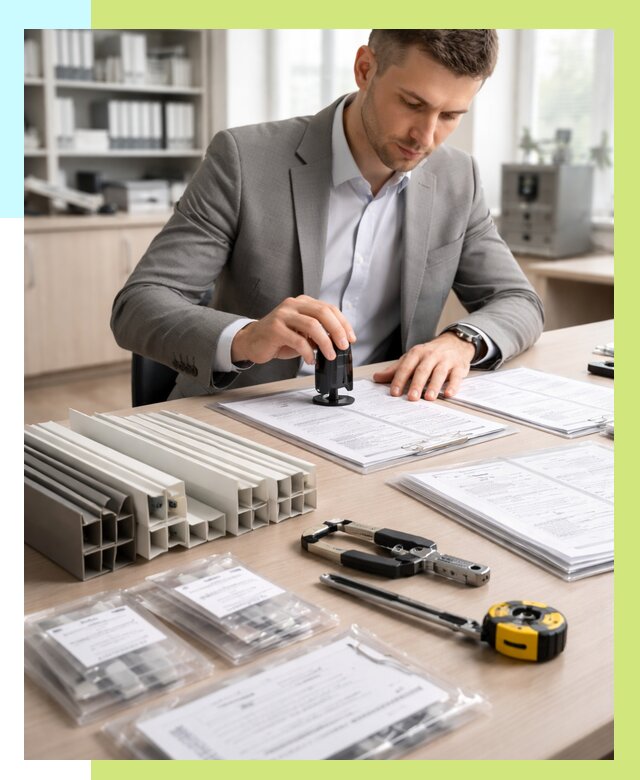 Сертификация ПВХ продукции в Кохме от 8830 р., Алешин-Кхм