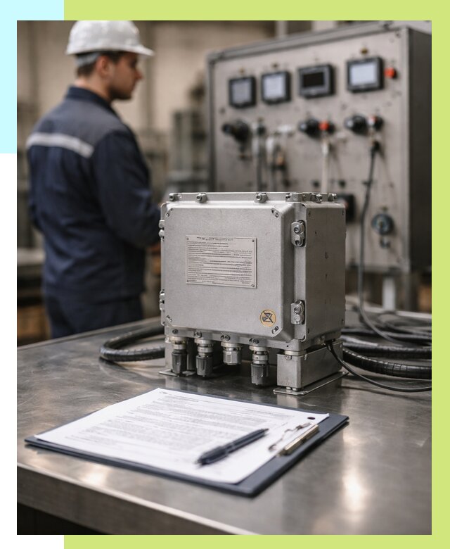 Сертификация взрывозащищенного оборудования в Кохме от 36358 р. | Алешин-Кхм