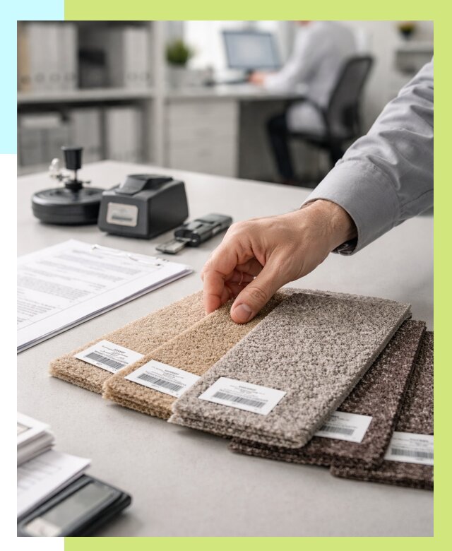 Сертификация ковролина в Кохме от 15582 р., Алешин-Кхм