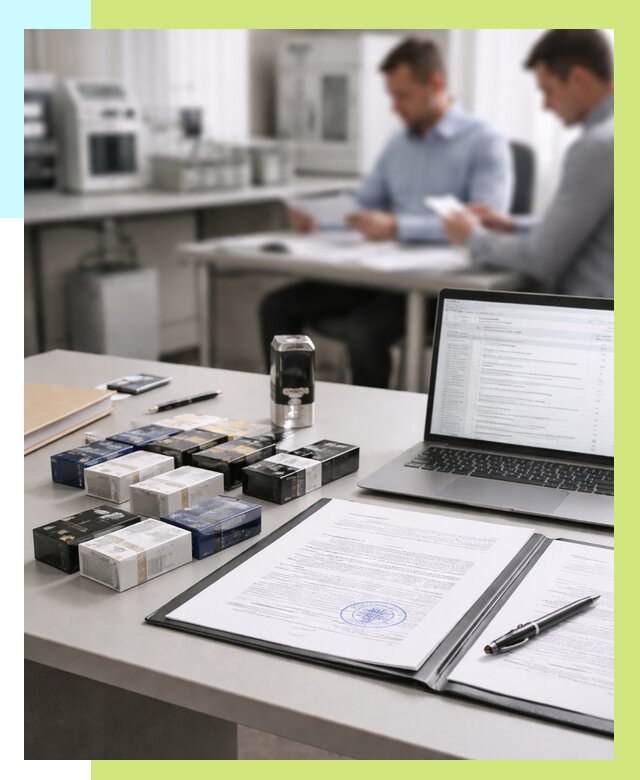 Сертификация сигарет под ключ в Кохме от 46746 р. | Алешин-Кхм