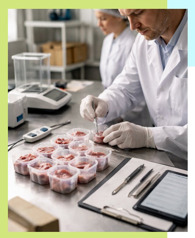 Комплексная сертификация мяса и мясной продукции в Кохме