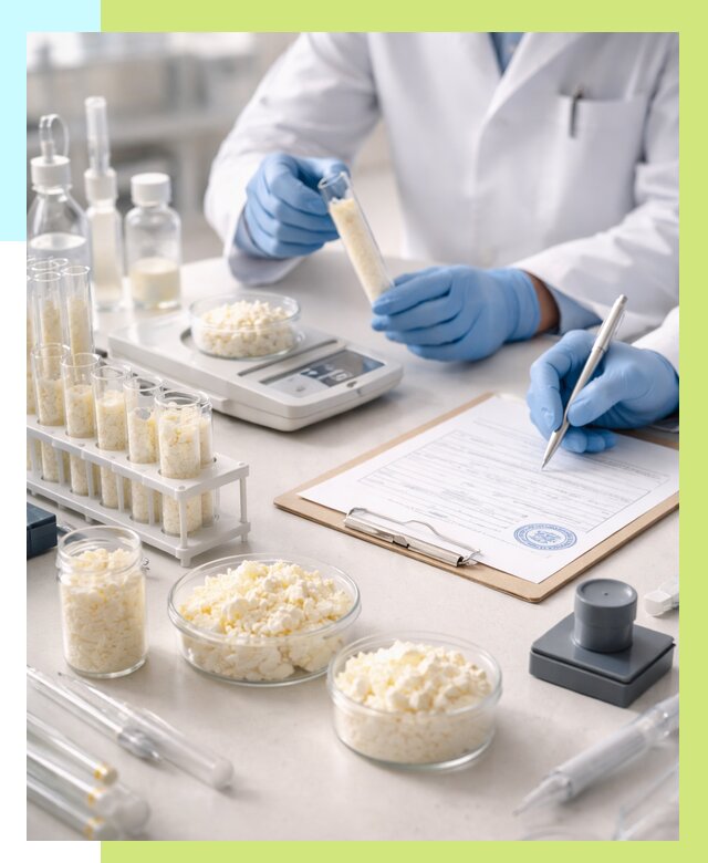 Сертификация творога в Кохме от 12466 р. под ключ | Алешин-Кхм