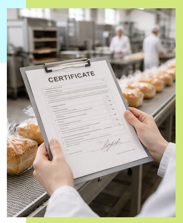 Сертификация хлеба, ТУ и декларация в Кохме от 12466 р. | Алешин-Кхм