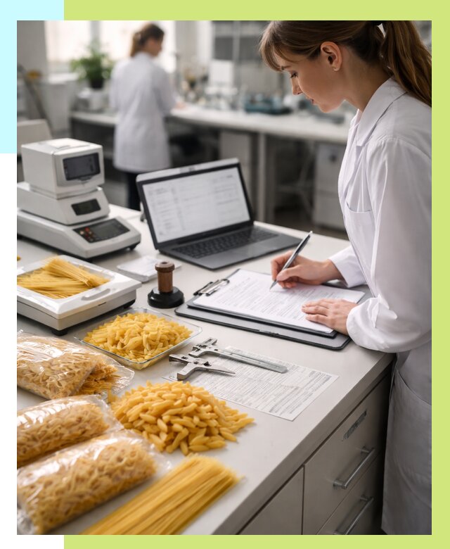 Сертификация макаронных изделий в Кохме от 15582 р. | Алешин-Кхм