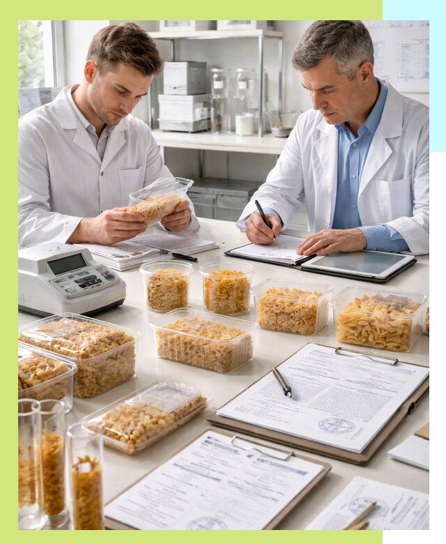 Сертификация макаронных изделий и технологической документации в Кохме
