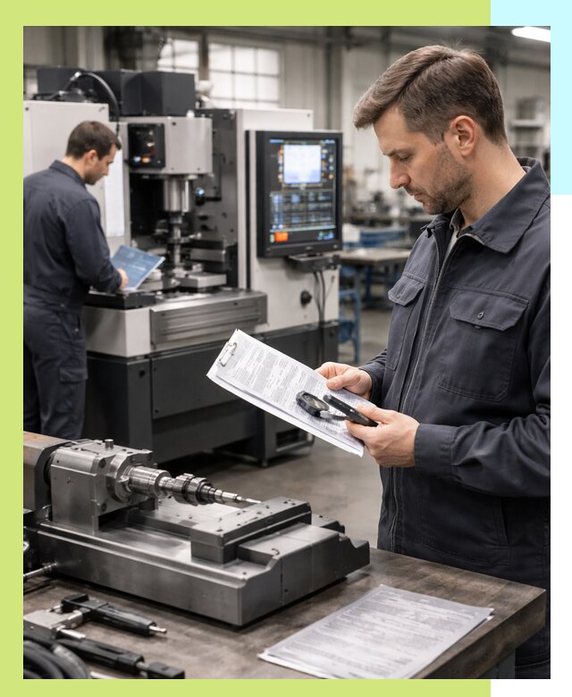 Сертификация станков: оформление документов и испытания в Кохме
