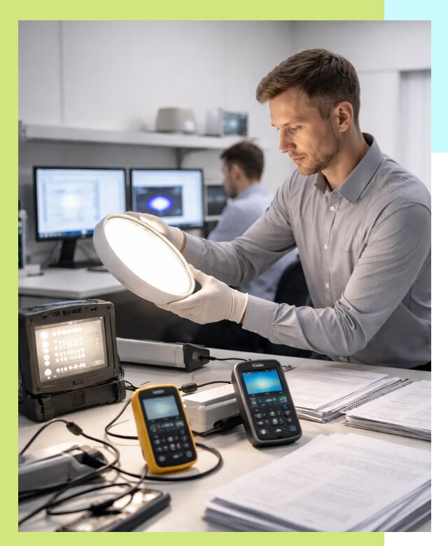 Сертификация светильников в Кохме: испытания и оформление