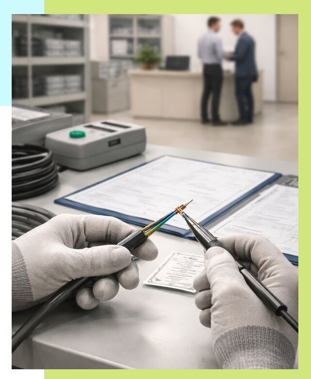 Сертификация провода в Кохме от 18698 р. в Алешин-Кхм