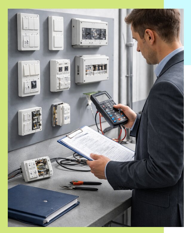 Сертификация электрических и автоматических выключателей в Кохме