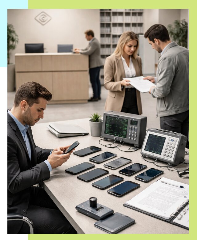 Сертификация телефонов в Кохме от 25970 р. под ключ | Алешин-Кхм