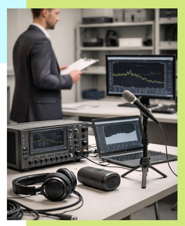 Сертификация аудиотехники в Кохме от 15582 р., Алешин-Кхм