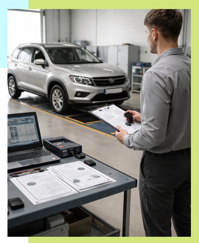 Сертификация транспортных средств в Кохме от 12466 р. | Алешин-Кхм