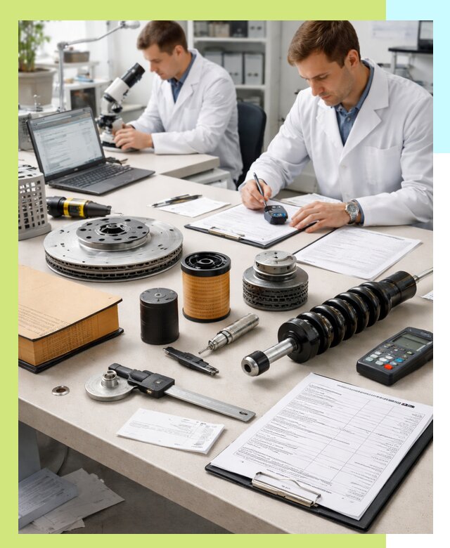 Сертификация автозапчастей и комплектующих в Кохме по ГОСТ