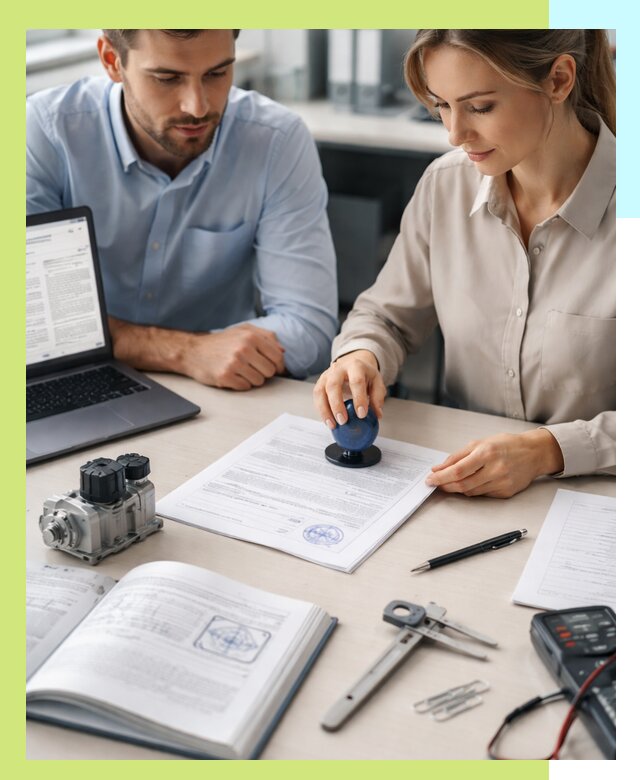 Выдача паспорта изделия и техническая экспертиза продукции в Кохме