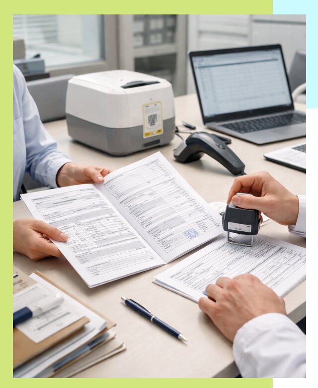 Оформление паспорта на товар и сопроводительных документов в Кохме