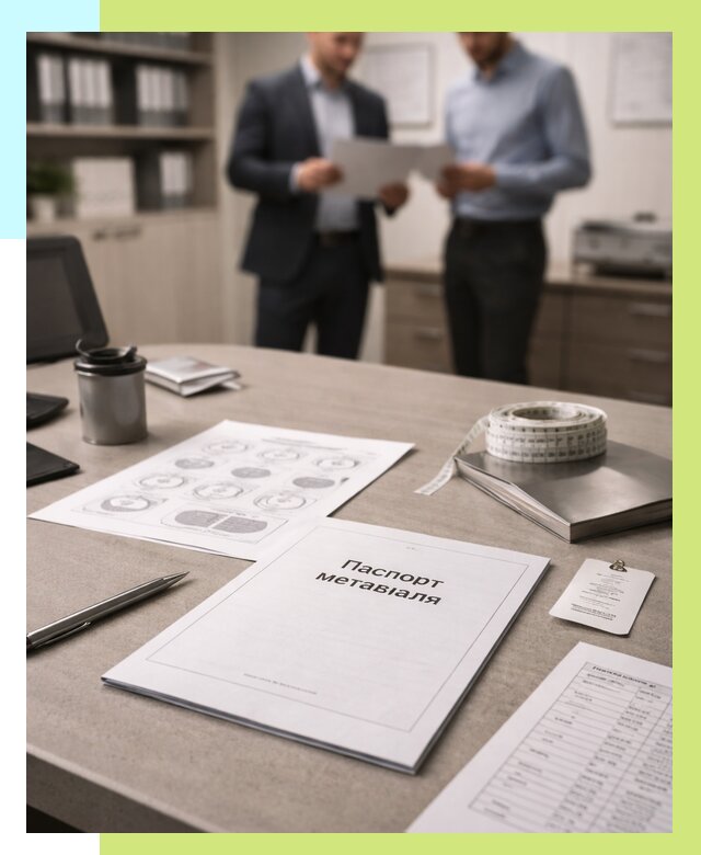 Паспорт материала и качества в Кохме от 4675 р. | Алешин-Кхм