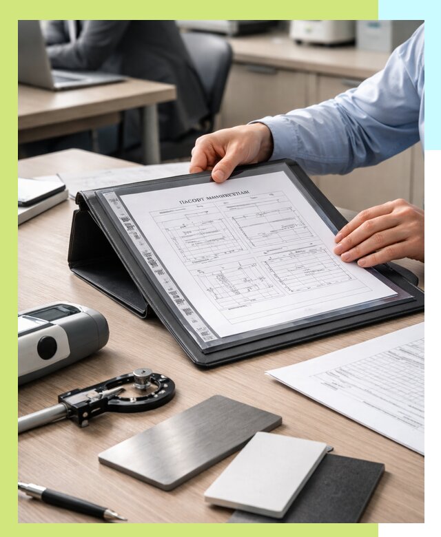 Оформление паспорта материала для продукции в Кохме