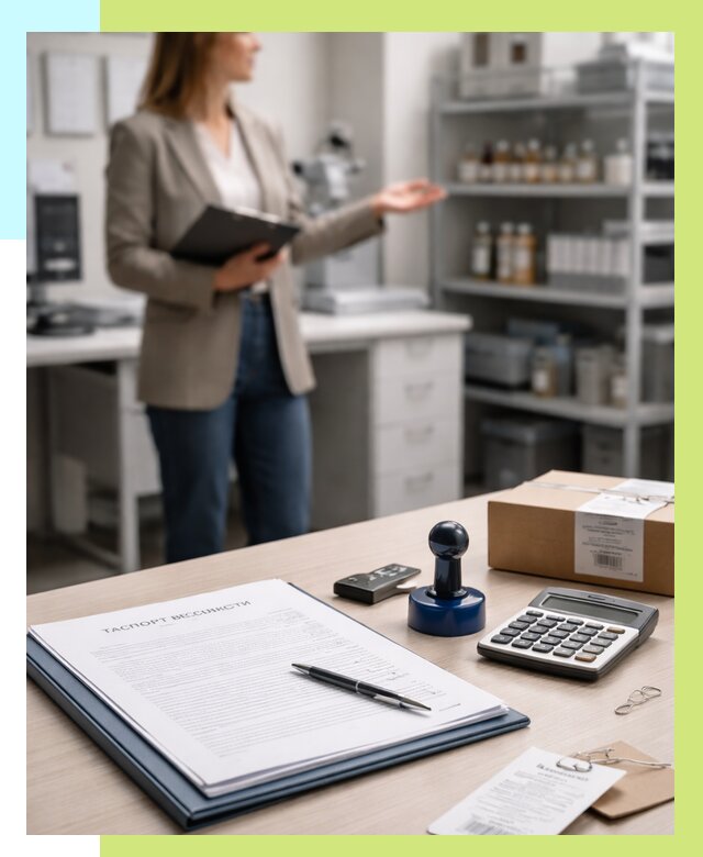 Паспорт безопасности продукции в Кохме от 4675 р. — Алешин-Кхм