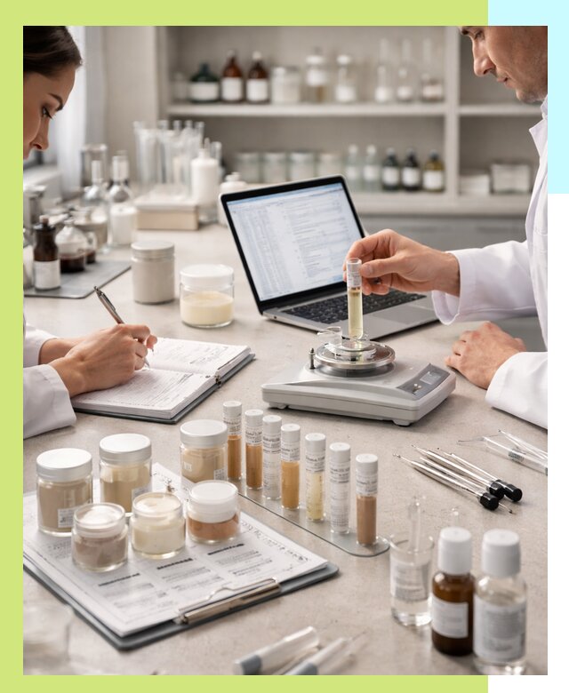 Разработка рецептуры продукции и технологических карт в Кохме