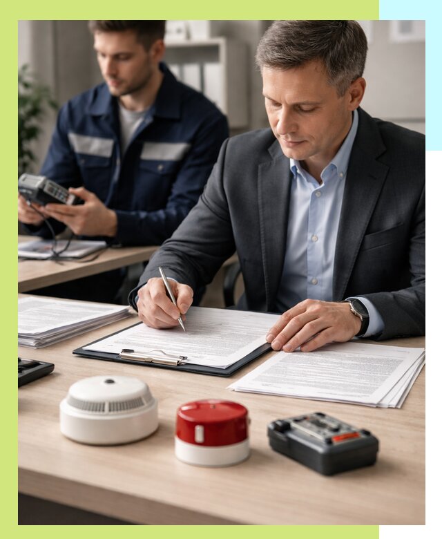 Получение добровольного пожарного сертификата в Кохме