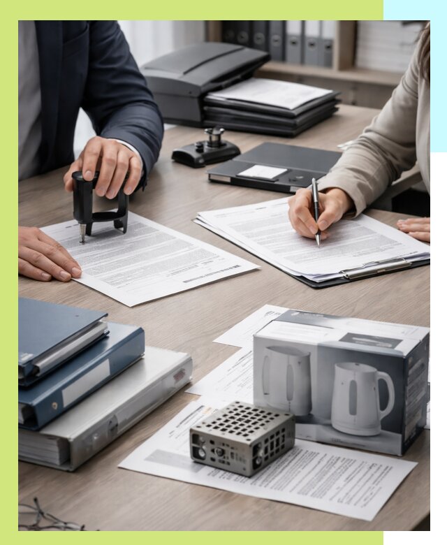 Оформление деклараций соответствия на продукцию в Кохме