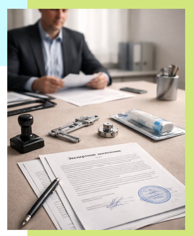 Экспертное заключение на продукцию в Кохме от 8830 р. | Алешин-Кхм