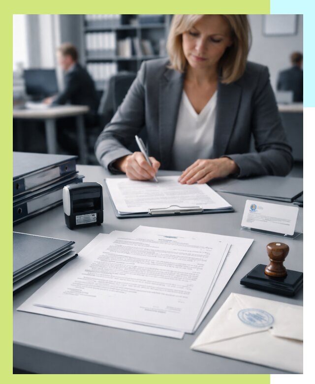 Оформление отказного письма для продукции и оборудования в Кохме