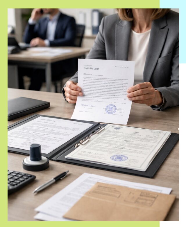 Оформление отказного письма для таможни в Кохме с сопровождением