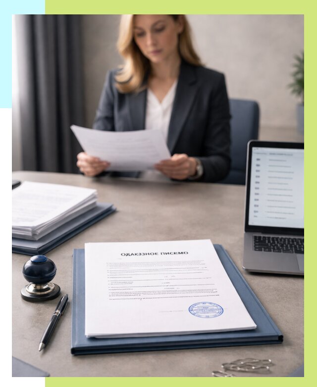 Отказное письмо для маркетплейсов в Кохме от 2597 р., Алешин-Кхм