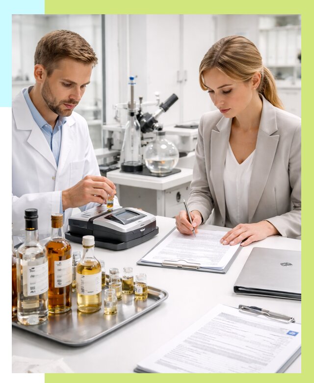 Заключение о спиртосодержании в Кохме, от 5194 р., Алешин-Кхм