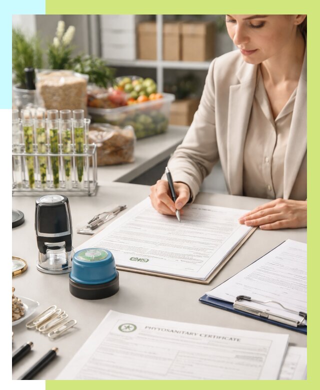 Фитосанитарный сертификат оформить в Кохме от 4675 р. | Алешин-Кхм