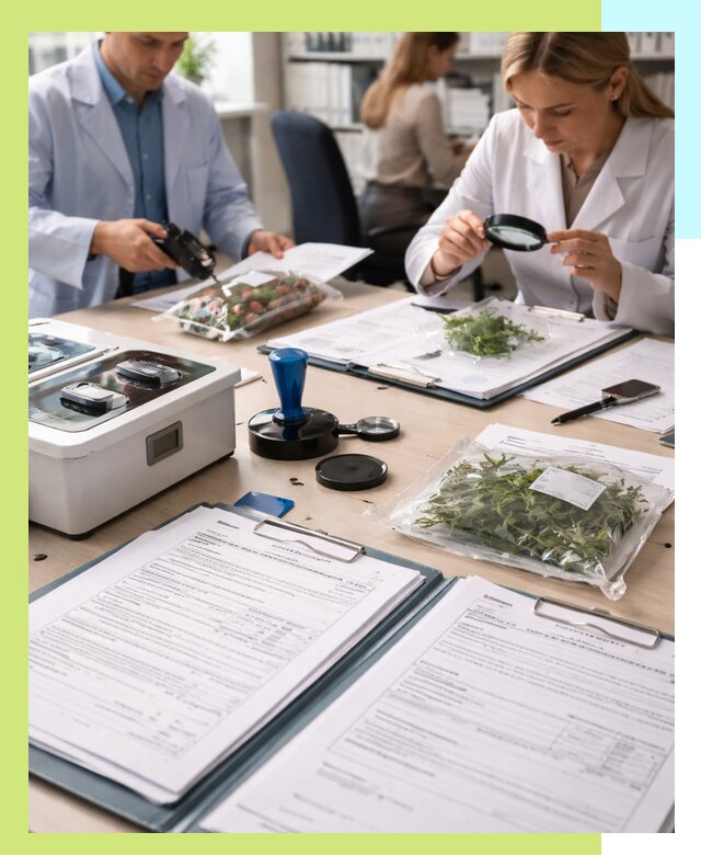 Оформление карантинного сертификата для растений в Кохме