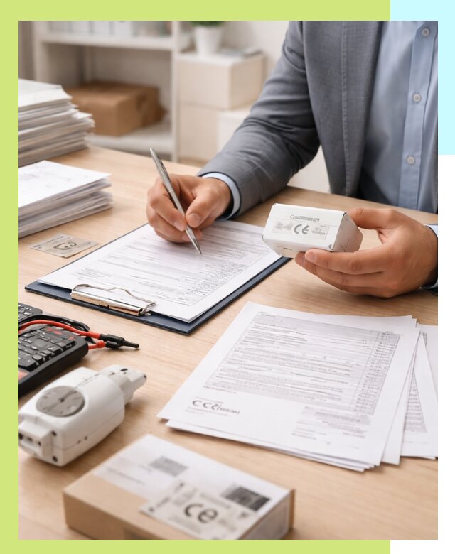 Получение CE сертификата соответствия продукции в Кохме