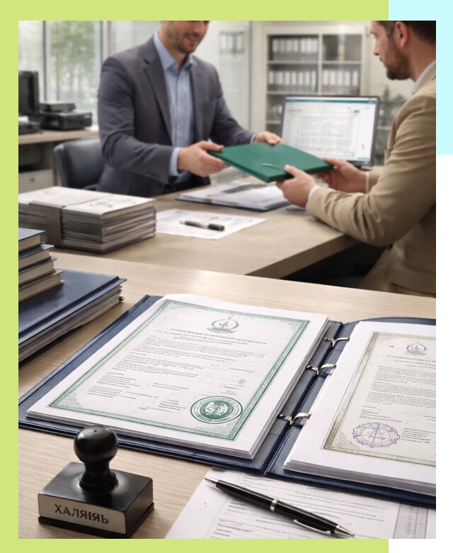 Выдача Халяль сертификата для продукции и услуг в Кохме