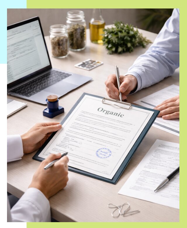 Оформление сертификат органик в Кохме от 31164 р. | Алешин-Кхм