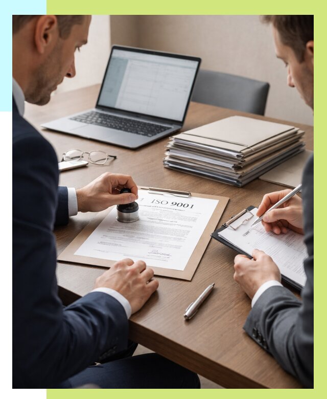 Сертификат ISO 9001 в Кохме купить от 83104 р. | Алешин-Кхм