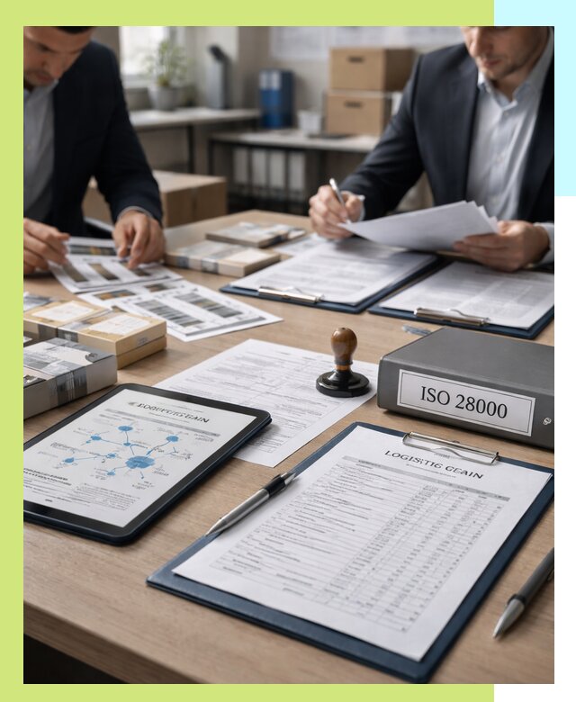 Получение сертификата ISO 28000 по безопасности цепи поставок в Кохме