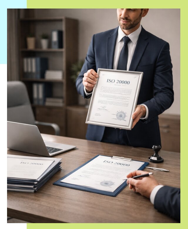 Сертификат ISO 20000 в Кохме под ключ от 124656 р., Алешин-Кхм