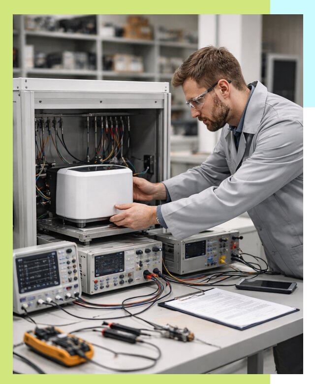 Лабораторные испытания продукции и подтверждение качества в Кохме